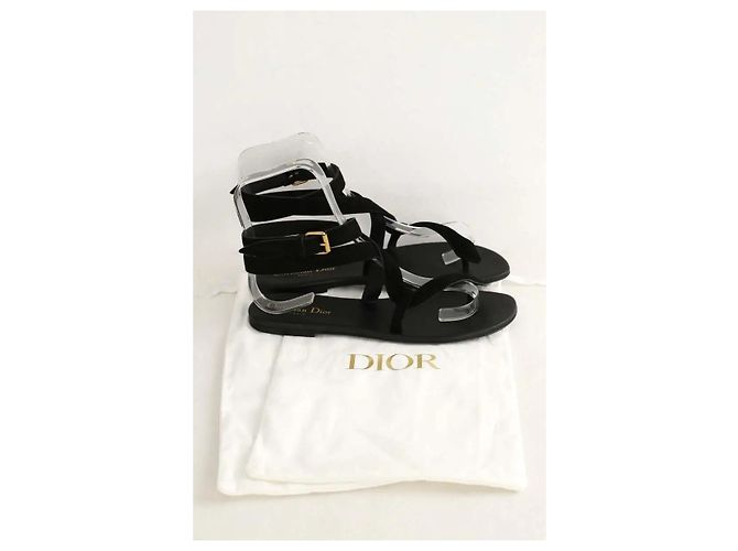 Dior Sandali in pelle neri - Ansicht 8