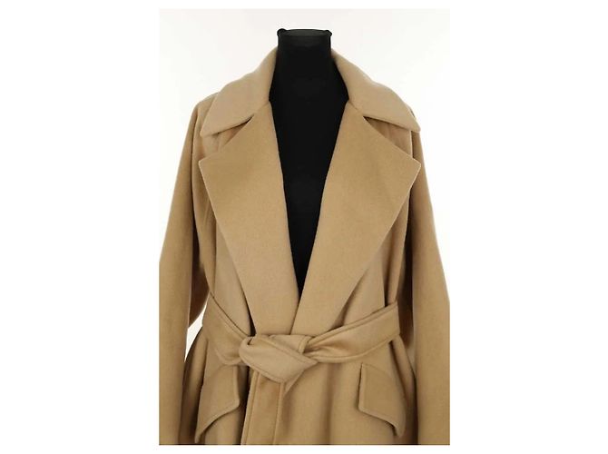 Sportmax Beige wool coat - view 2