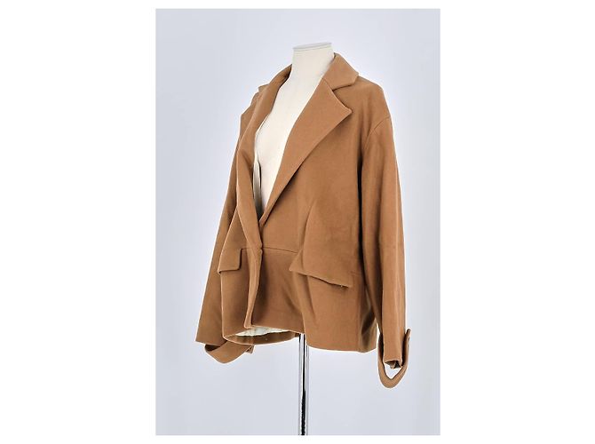 Margaux Lonnberg Brown wool coat - view 4