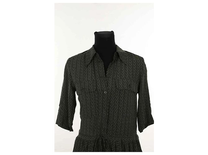 Zadig & Voltaire Vestido caqui - vista 2