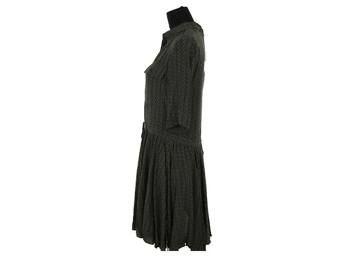 Zadig & Voltaire Vestido caqui - vista 3