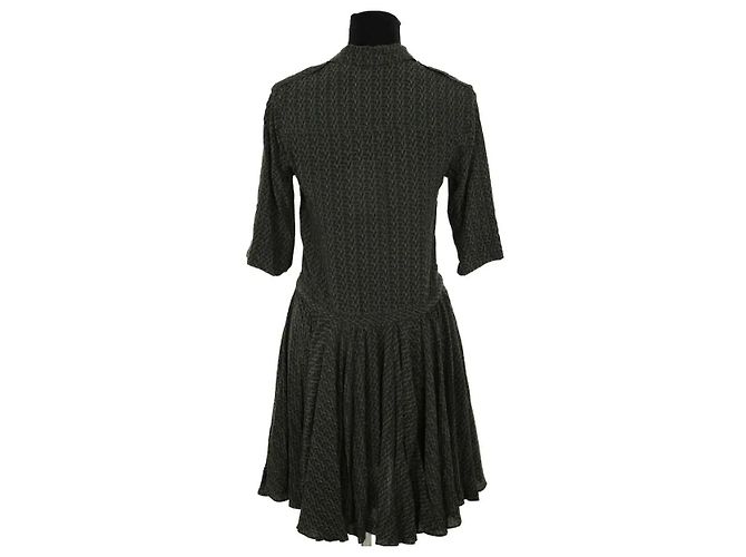 Zadig & Voltaire Vestido caqui - vista 4