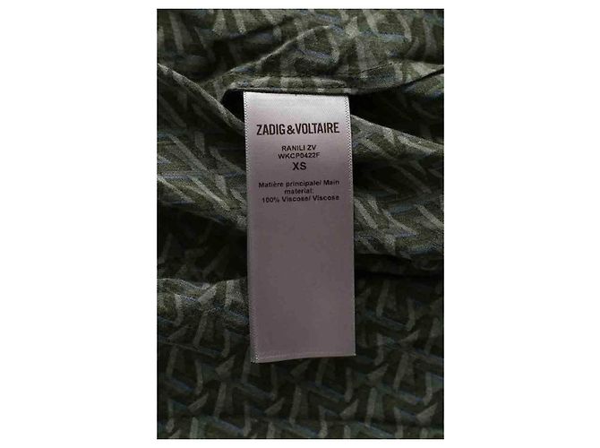 Zadig & Voltaire Vestido caqui - vista 7