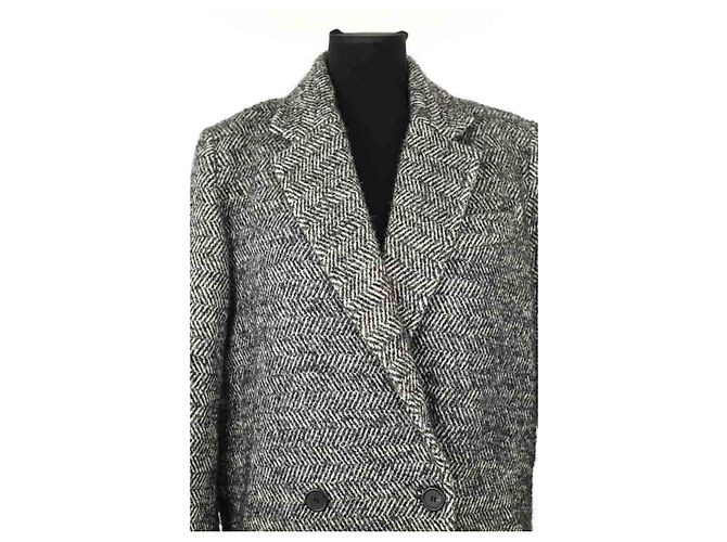 Iro Cappotto in cotone nero - vista 2