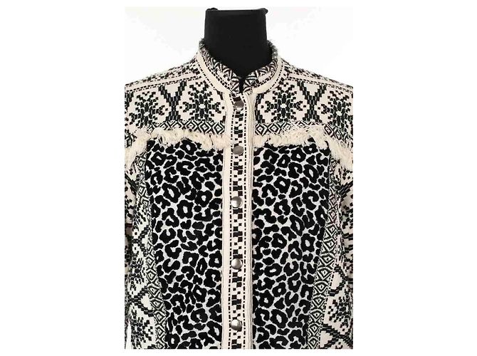 Roseanna Chaqueta de algodón blanca Blanco - vista 2