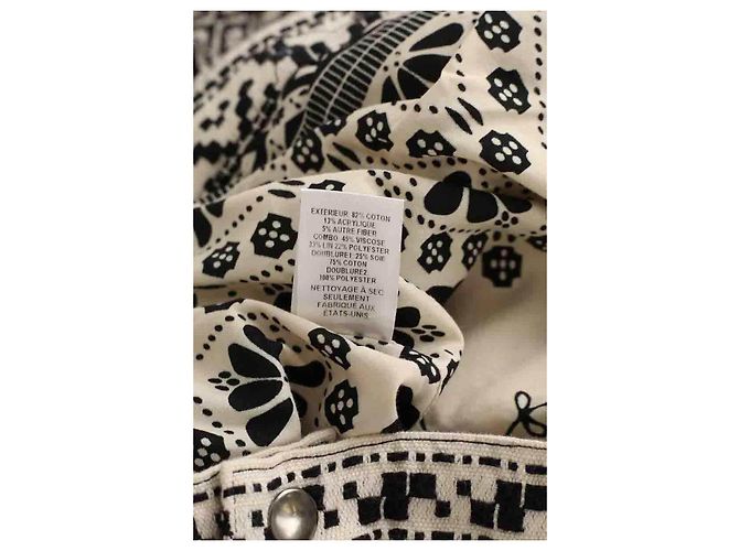 Roseanna Chaqueta de algodón blanca Blanco - vista 6