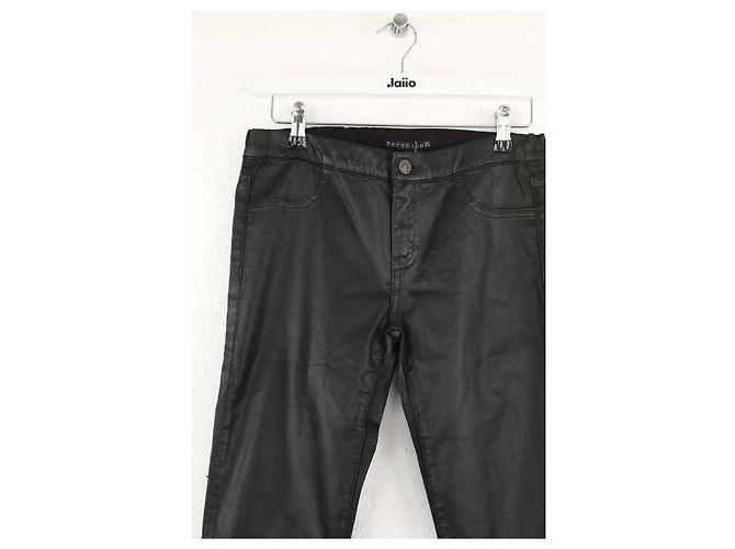 Berenice Pantalón slim negro - vista 2