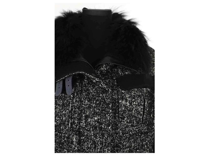 Gerard Darel Cappotto in cotone nero - vista 2