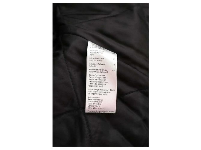 Gerard Darel Cappotto in cotone nero - vista 6