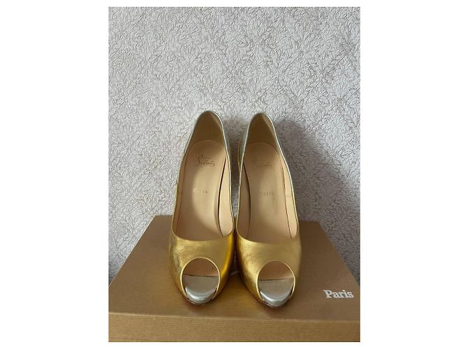 Décolleté Peep-Toe Christian Louboutin - vista 2
