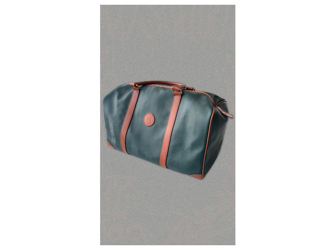 Borsa Boston Pecan Fendi Marrone Verde - vista 2