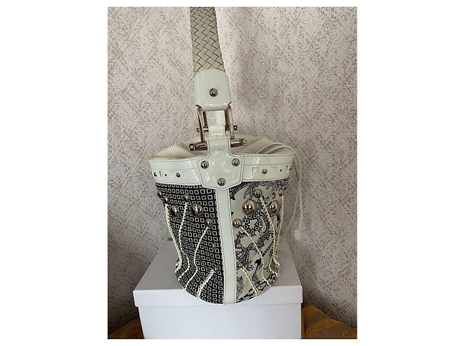 Versace Medusa Bucket Bag Schwarz Weiß Mehrfarben - Ansicht 3