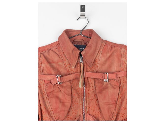 Bondage-Gurtlederjacke der 1990er von Jean Paul Gaultier - Ansicht 3