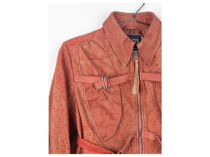Bondage-Gurtlederjacke der 1990er von Jean Paul Gaultier - Ansicht 4