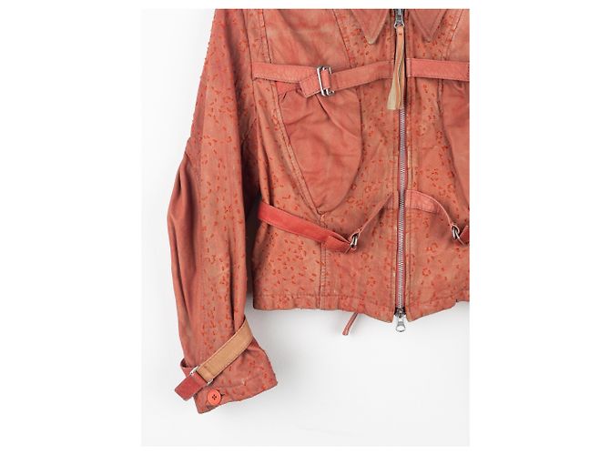 Bondage-Gurtlederjacke der 1990er von Jean Paul Gaultier - Ansicht 6