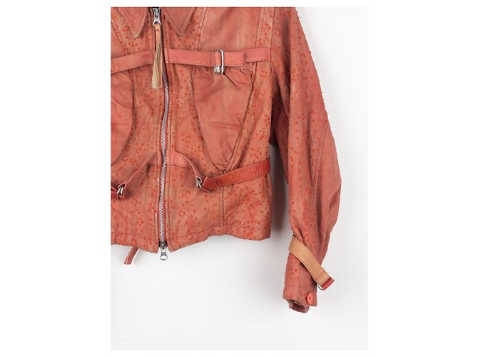 Bondage-Gurtlederjacke der 1990er von Jean Paul Gaultier - Ansicht 7