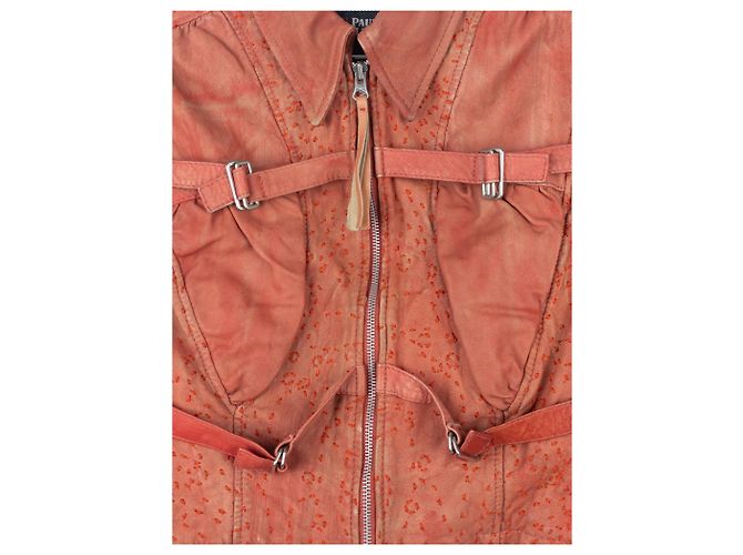 Bondage-Gurtlederjacke der 1990er von Jean Paul Gaultier - Ansicht 8
