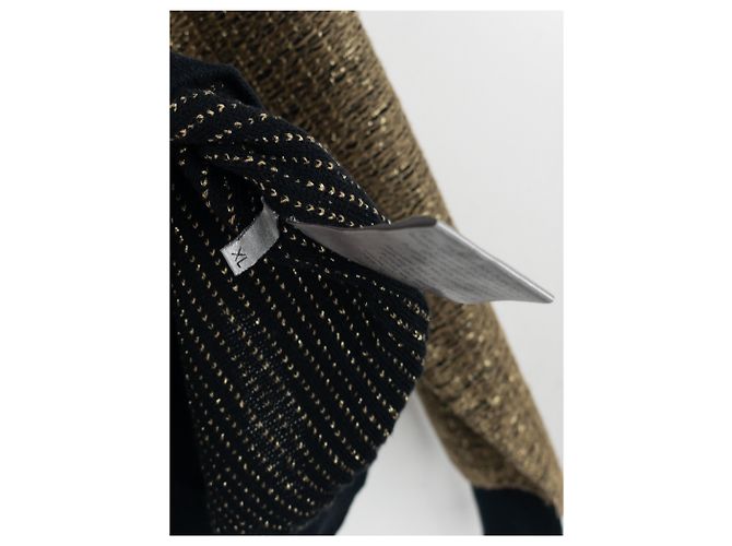 Metallisch goldfarbener Pullover Dior Homme von Kris van Assche SS09 Golden - Ansicht 11