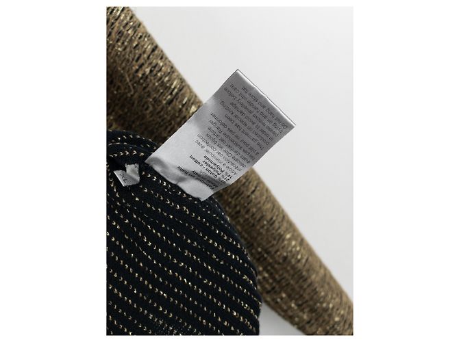 Metallisch goldfarbener Pullover Dior Homme von Kris van Assche SS09 Golden - Ansicht 13