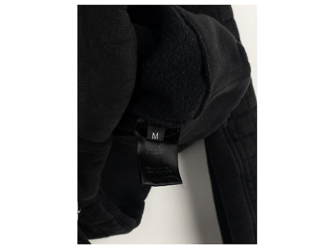 Belted Sweatshirt Biker Jacket von Balmain by Olivier Rousteing SS14 Schwarz - Ansicht 14