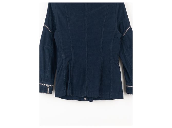 Dior von Galliano Herbst/Winter 04 Hardcore Star M-65 Feldjacke mit Reißverschluss - Ansicht 11