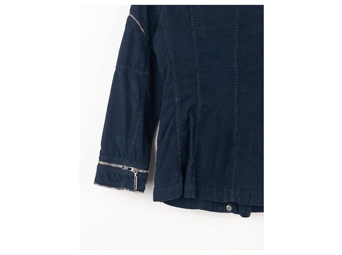 Dior von Galliano Herbst/Winter 04 Hardcore Star M-65 Feldjacke mit Reißverschluss - Ansicht 12