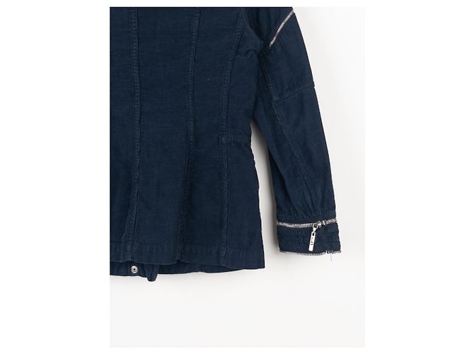 Dior von Galliano Herbst/Winter 04 Hardcore Star M-65 Feldjacke mit Reißverschluss - Ansicht 13