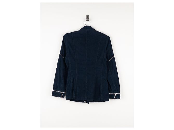 Dior von Galliano Herbst/Winter 04 Hardcore Star M-65 Feldjacke mit Reißverschluss - Ansicht 2