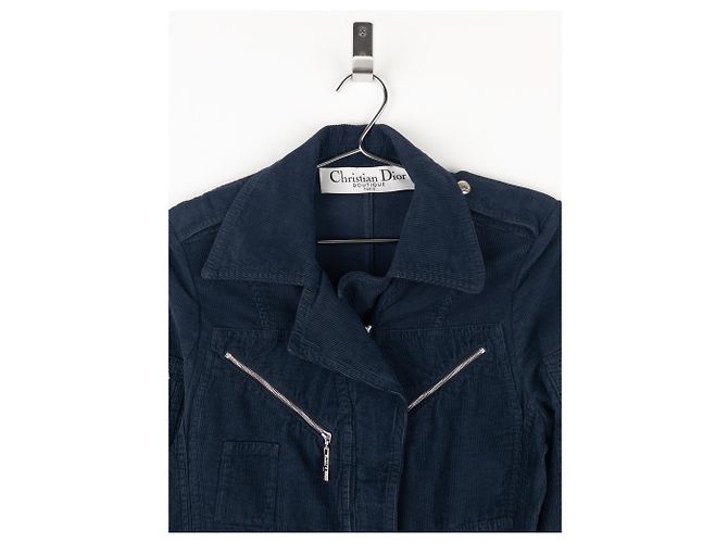 Dior von Galliano Herbst/Winter 04 Hardcore Star M-65 Feldjacke mit Reißverschluss - Ansicht 3