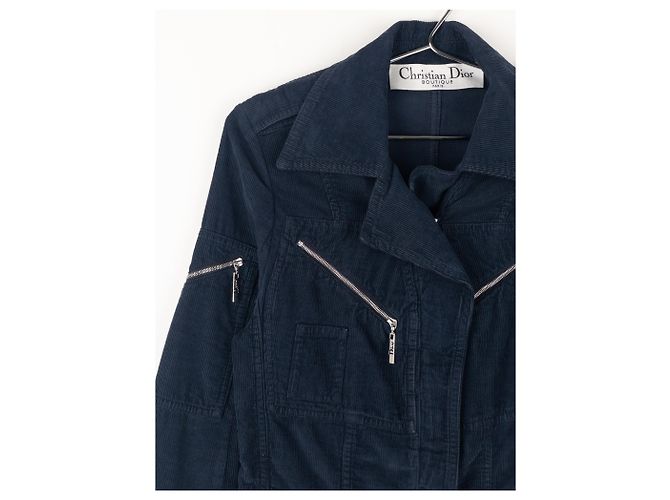 Dior von Galliano Herbst/Winter 04 Hardcore Star M-65 Feldjacke mit Reißverschluss - Ansicht 4