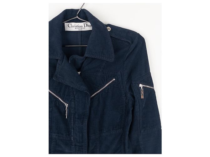 Dior von Galliano Herbst/Winter 04 Hardcore Star M-65 Feldjacke mit Reißverschluss - Ansicht 5
