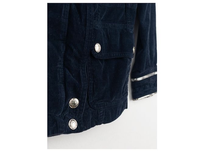 Dior von Galliano Herbst/Winter 04 Hardcore Star M-65 Feldjacke mit Reißverschluss - Ansicht 8