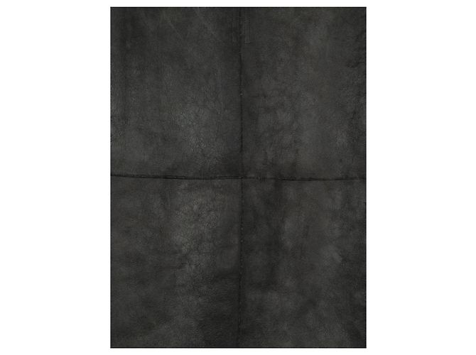 Casaco Duffle de Couro e Shearling Rick Owens AW17 Cinza - vista 15