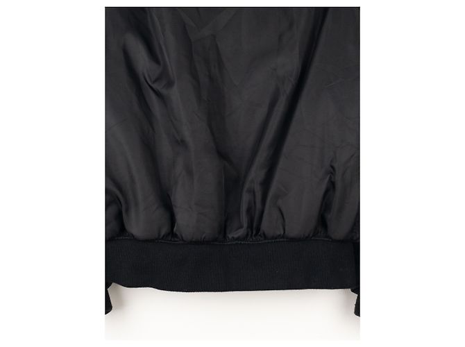 Prada AW21 Oversized MA-1 Bomberjacke Schwarz - Ansicht 12