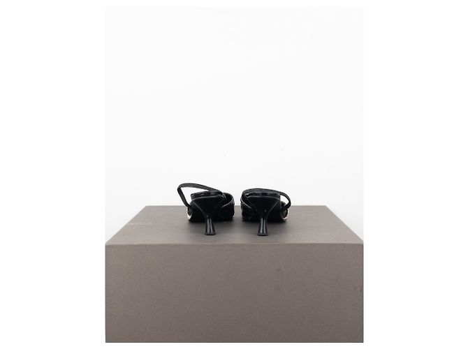 Mule slingback de cocodrilo 'D Trick' de Dior por Galliano SS04 Blanco - vista 6