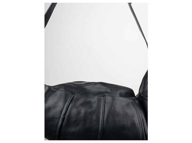 Bolsa de ombro de couro Saint Laurent por Hedi Slimane Preto - vista 11
