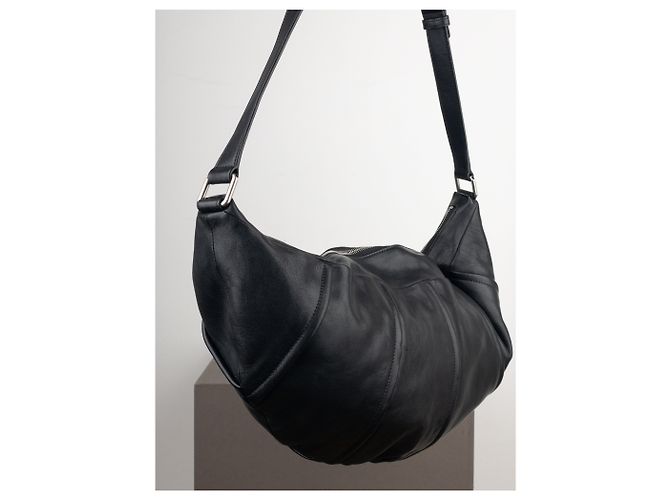 Bolsa de ombro de couro Saint Laurent por Hedi Slimane Preto - vista 13