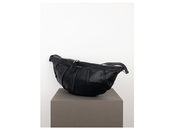 Bolsa de ombro de couro Saint Laurent por Hedi Slimane Preto - vista 2