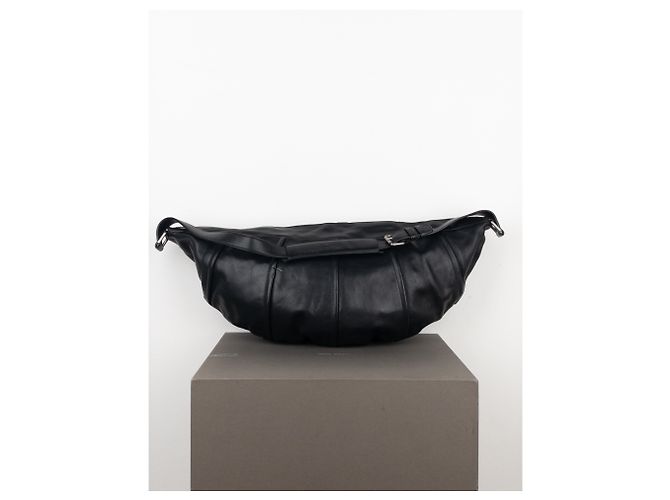 Bolsa de ombro de couro Saint Laurent por Hedi Slimane Preto - vista 3
