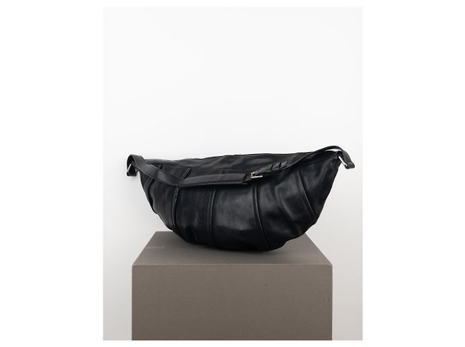 Bolsa de ombro de couro Saint Laurent por Hedi Slimane Preto - vista 4