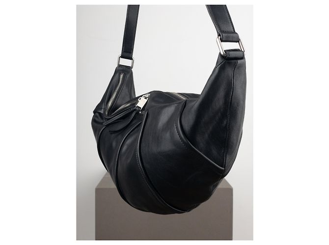 Bolsa de ombro de couro Saint Laurent por Hedi Slimane Preto - vista 9