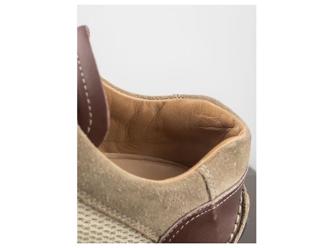 Sneakers da guida Monte Carlo Prada anni 2000 Beige - vista 10