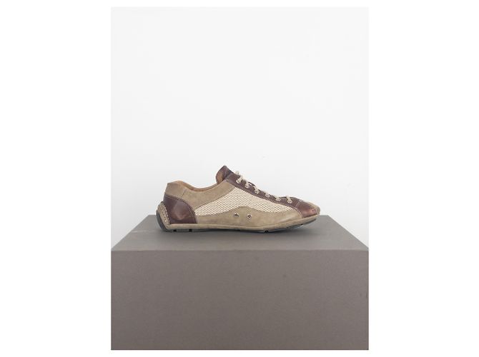 Sneakers da guida Monte Carlo Prada anni 2000 Beige - vista 4