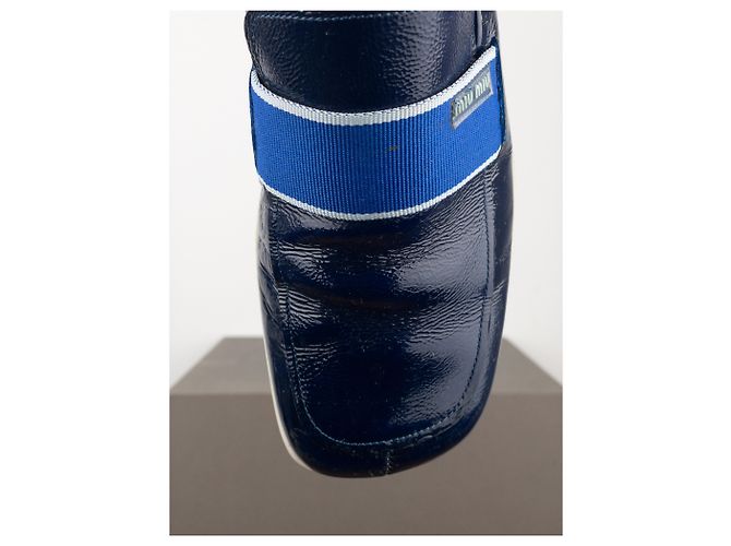 Miu Miu Mocassini Sportivi a Punta Quadrata degli Anni 2000 - vista 7