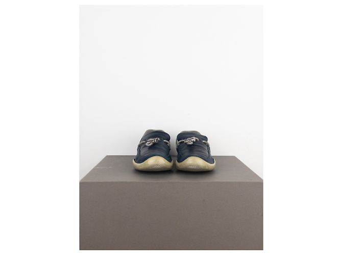 Mocassini sportivi Prada AW99 Vibram Blu - vista 5
