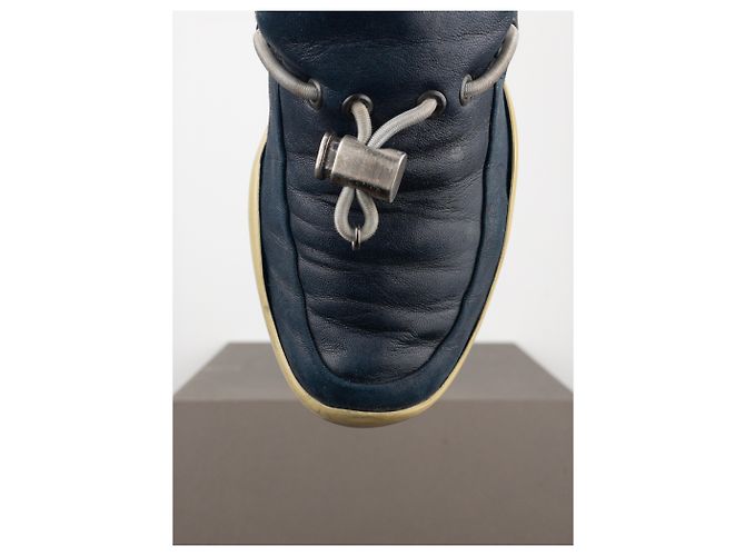 Mocassini sportivi Prada AW99 Vibram Blu - vista 7