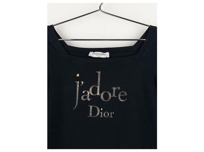 Camicia a maniche lunghe 'Jadore Dior' dei primi anni 2000 di Galliano - vista 3