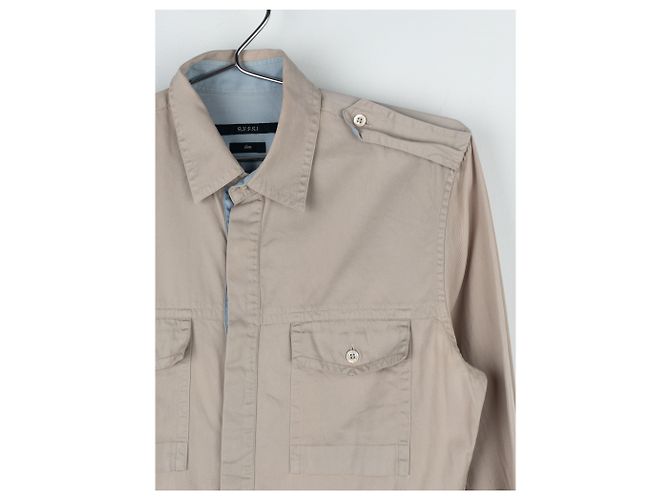 Camicia militare con bottoni Gucci di Tom Ford degli anni '90 - vista 5