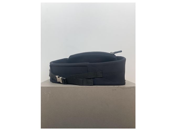 Ceinture sac taille Prada AW99 Linea Rossa avec étiquette rouge Noir - vue 4