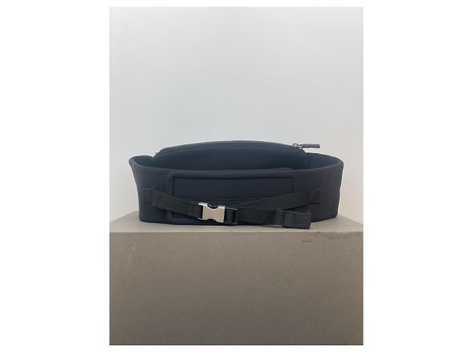 Ceinture sac taille Prada AW99 Linea Rossa avec étiquette rouge Noir - vue 5
